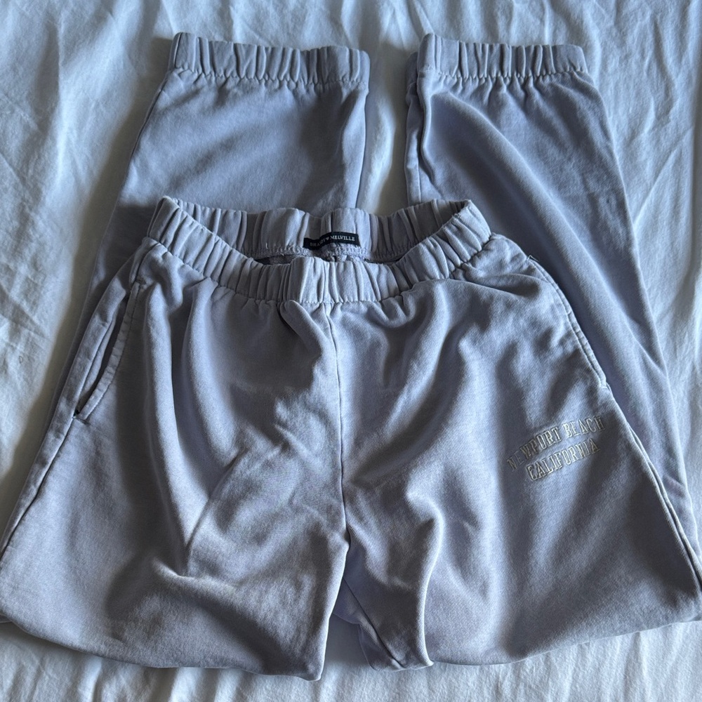 Brandy Melville light purple sweatpants